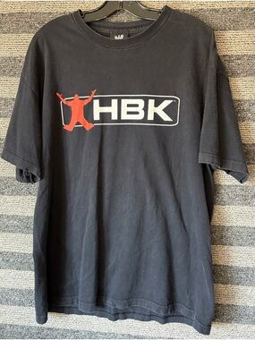 Vintage 2005 WWE Shawn Michaels HBK Black Wrestling T-Shirt Men’s XL EUC